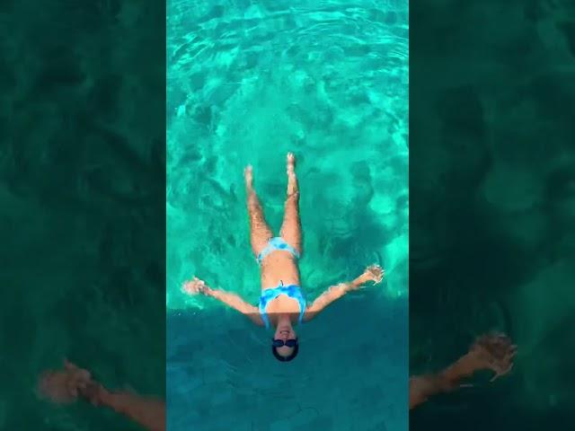 Water Angel  #swim #pooltime #poolside #water #indonesia #travel #pool #waterangel ￼#angel