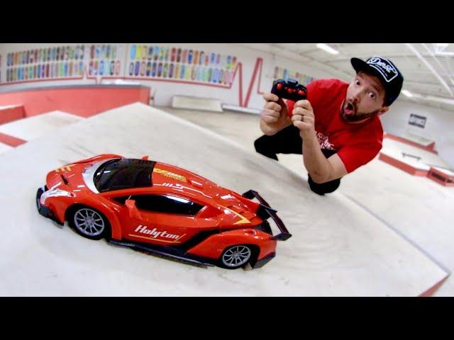 CHEAPEST RC CAR ON AMAZON! (In The Skatepark)