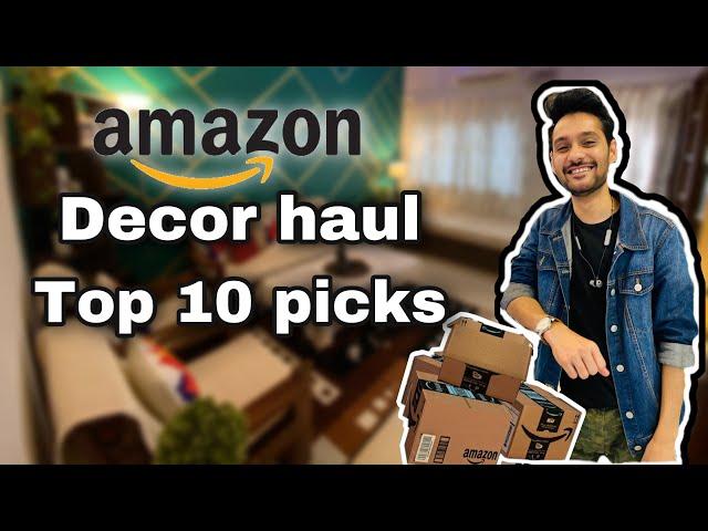 Huge Amazon decor haul || top 10 picks || everything online || how to style them all?