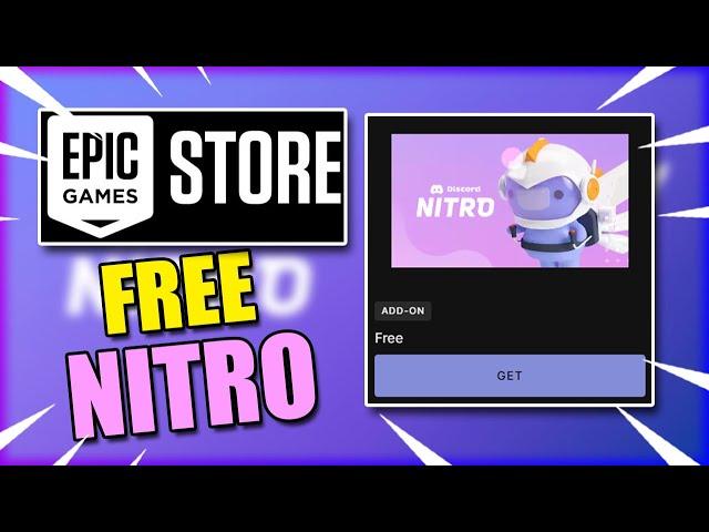 Epic Games X Discord Nitro Get Nitro For FREE Epic Games (2024)