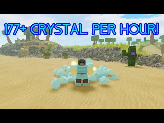 NEW FASTEST CRYSTAL FARMING METHOD IN BOOGA BOOGA HYBRID! (177+ CRYSTAL PER HOUR!)