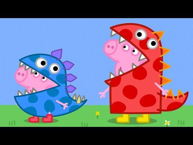 George's Dinosuar Party  | Peppa Pig Official Full Episodes