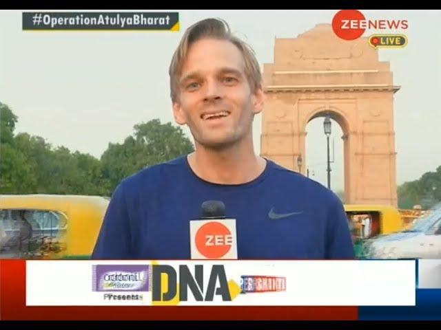 Karl Rock Reporting for Zee News in India!