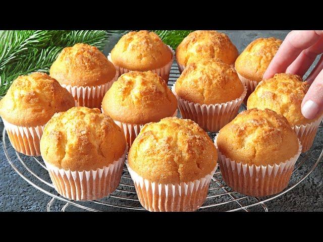 Mix everything and into the oven! The simplest and tastiest muffin recipe!