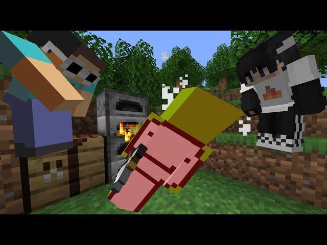 Minecraft Speedrunner VS 2 Assassins