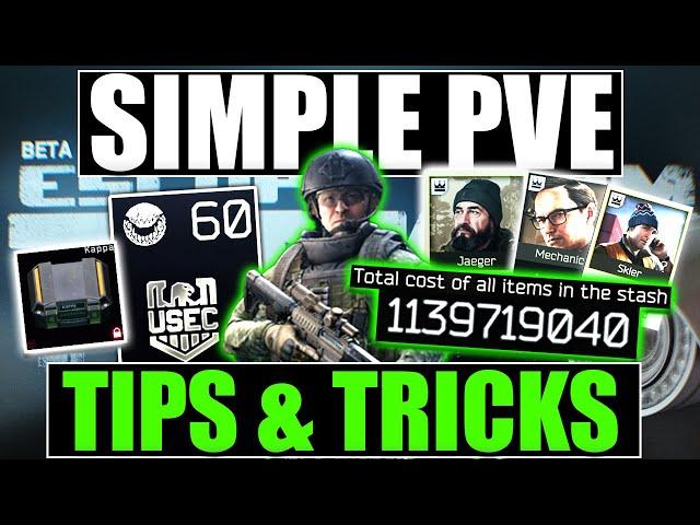 PVE TIPS FOR EASY MONEY + RAIDS! Escape From Tarkov PVE