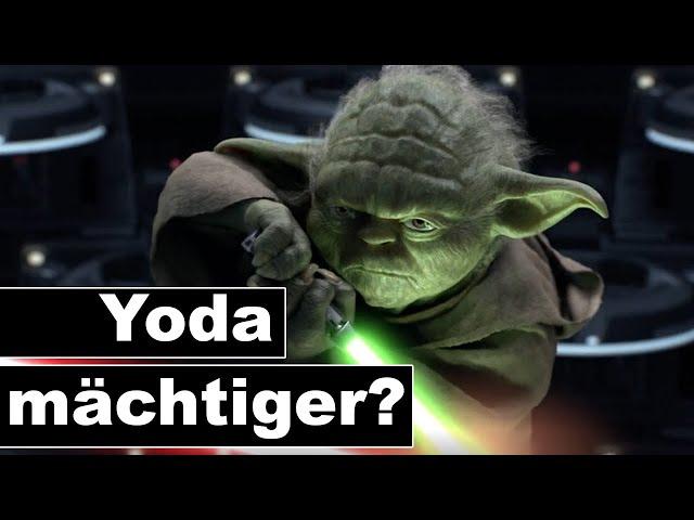 War Yoda in Star Wars Episode 3 mächtiger als Palpatine?