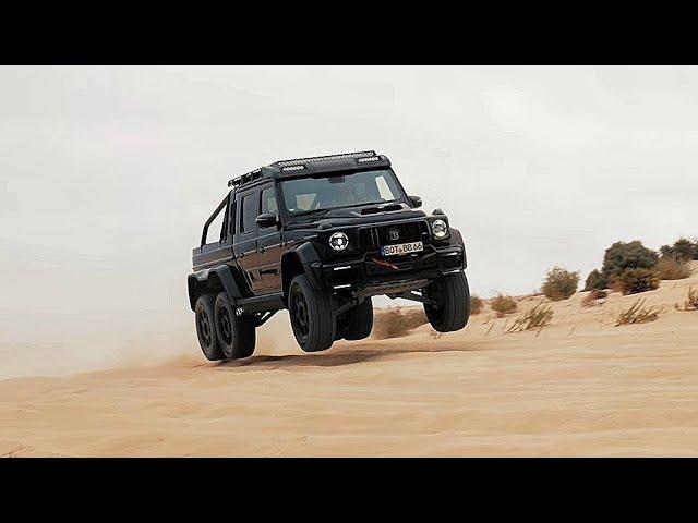 The power of a real off-road beast! 2023 BRABUS The AMG G63 6X6.