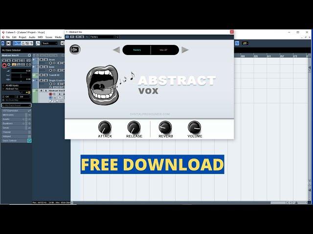 Free Playable Vocal VST Plugin-Abstract Vox || Free Vst Download