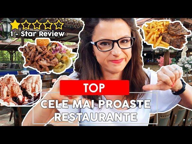 TOP CEL MAI PROST RESTAURANT | Fac TOXIINFECTIE sau MANANC Bine?