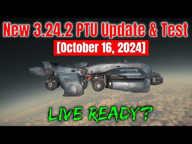 Starfarer Refueling Test And Tutorial | 3.24.2 PTU Update & Test | October 16, 2024 | Live Ready?