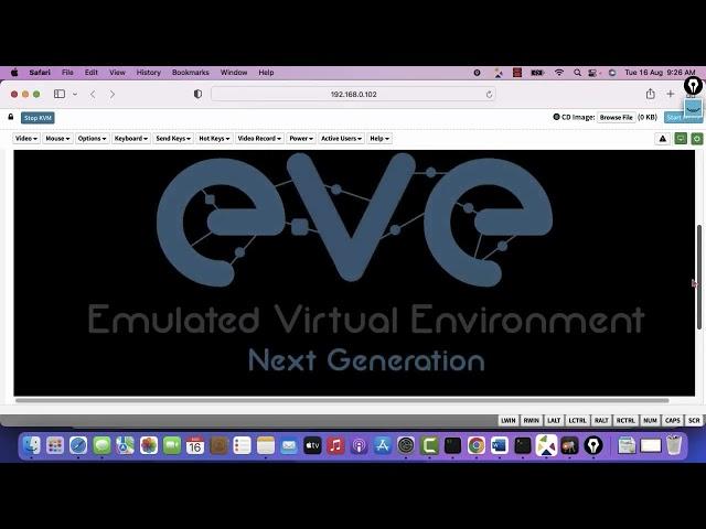 Installing EVE-NG on Bare Metal server