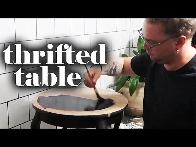 My dream table  ️  Thrifted Table DIY  Furniture Makeover Decoupage  Furniture Flip for Profit