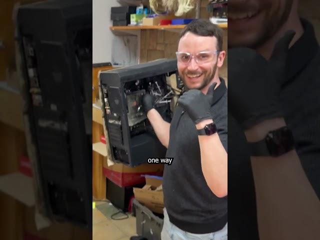 The Greatest Technician vs. @mryeester’s Permanent Gaming #PC #tech #technology #shorts