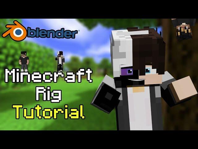 Minecraft Blender Rig Tutorial + Download | Ice Cube Rig