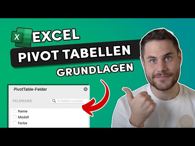 Excel Pivot-Tabellen ERSTELLEN  Grundlagen einfach erklärt