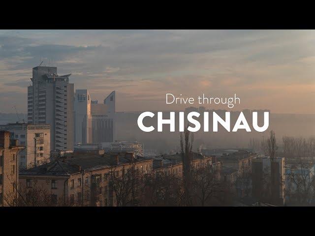 A drive through Chisinau [Drivelapse. Moldova]