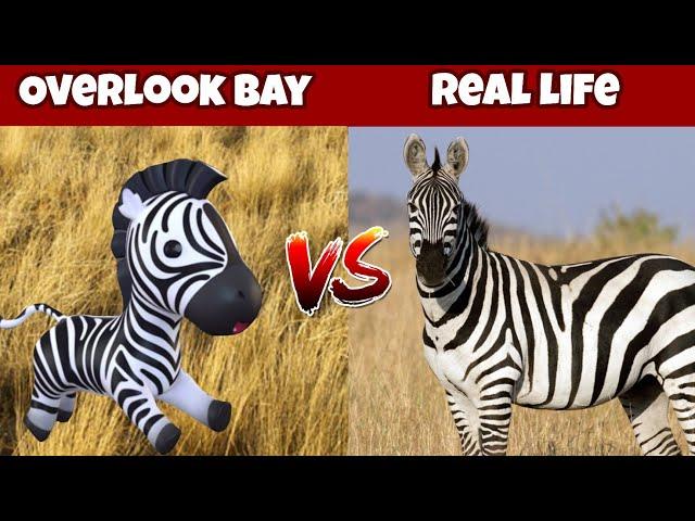 Overlook bay VS Real life PART 2! / Roblox Overlook bay /