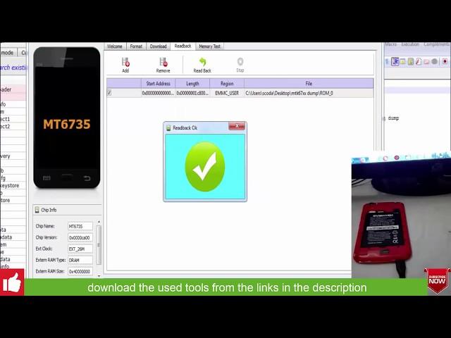 How to make a rom backup for mt67xx android devices over sp flash tool