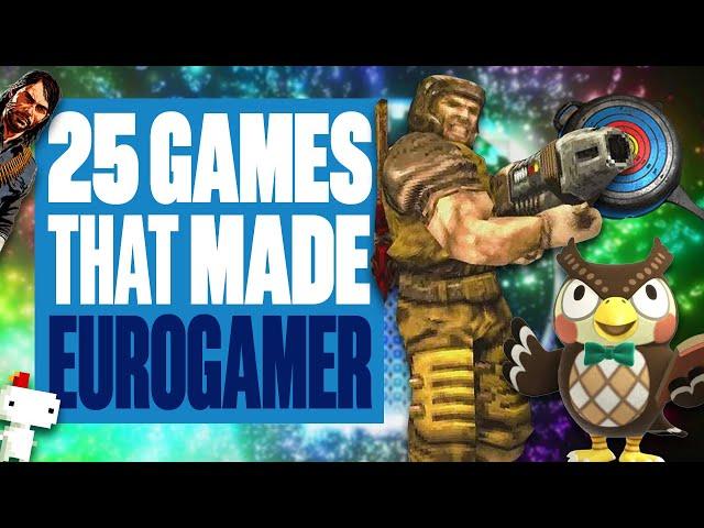 Eurogamer 25: The 25 Games That Made Eurogamer - HAPPY 25TH BIRTHDAY TO US!!!