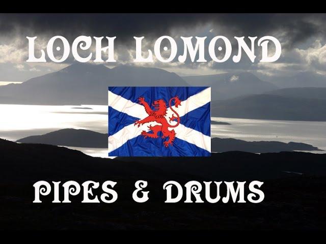 ️LOCH LOMOND ︎ PIPES & DRUMS OF LEANISCH️