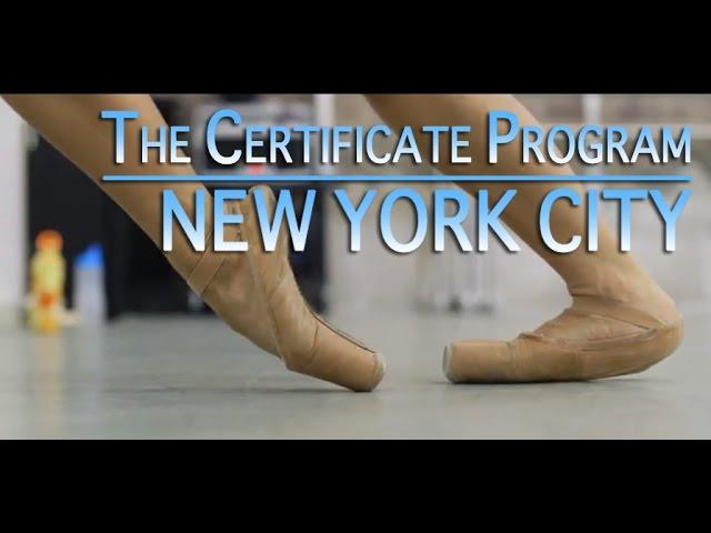 The Certificate Program | Peridance Center | New York City