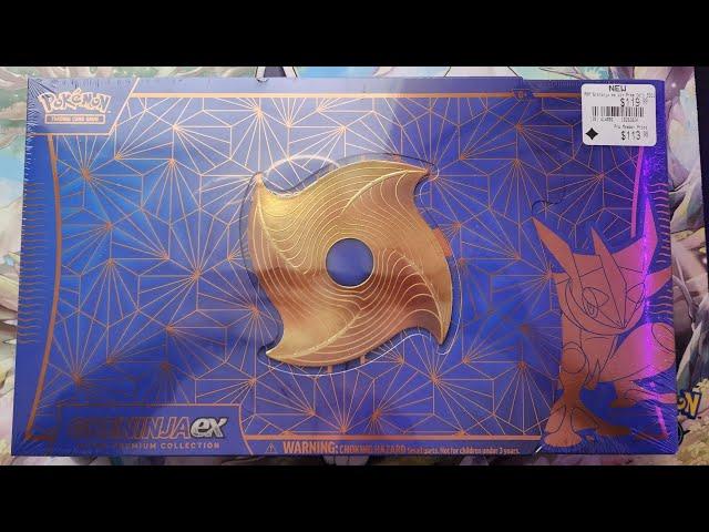 Greninja ex Ultra Premium Collection INSANE PULLS - Pokemon Cards Opening