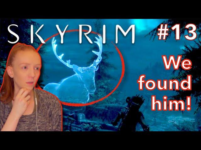 Hunting for Hircine and fighting a Hagraven?? Blind SKYRIM playthrough #13