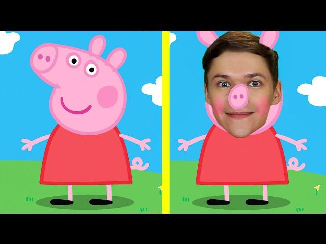 Peppa Pig with ZERO BUDGET - Parody by BroHacker