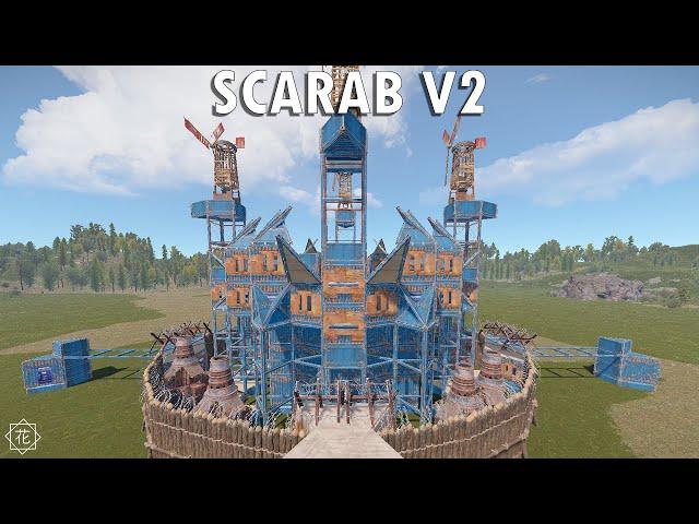 The SCARAB v2 | THE BEST 2x2 RUST BUNKER BASE