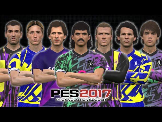 PES 2017 | NEW CLASSIC MEGA FACEPACK  FOR T99 PATCH V.16.1 | DOWNLOAD