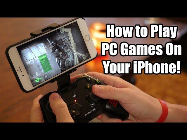 How To Play PC Games on Your iPhone for FREE!