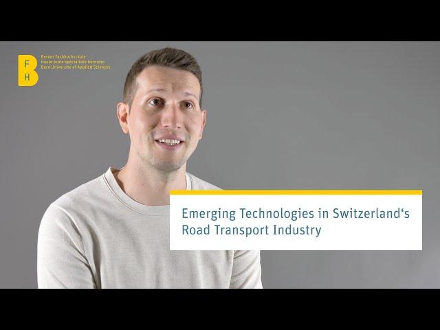 Emerging Technologies in Switzerland's Road Transport Industry