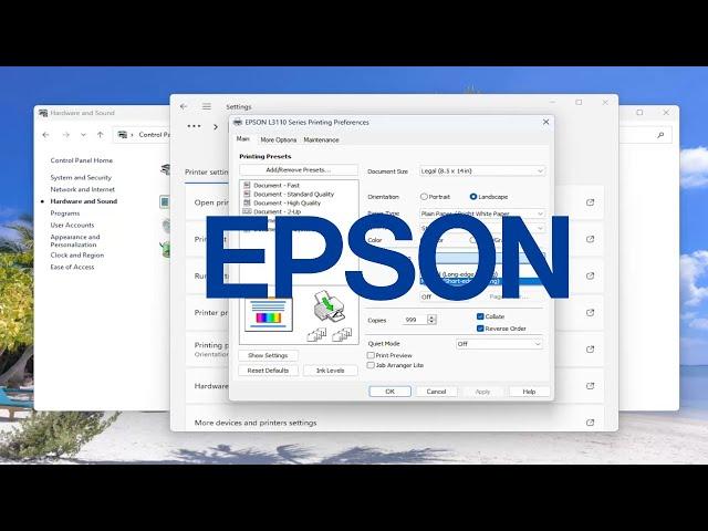 How To Set Duplex (2-Sided) Printing In Your Epson Printer [Tutorial]