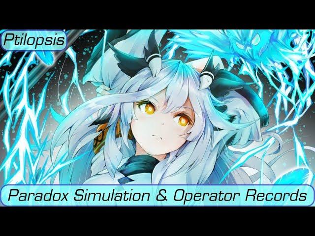 Arknights - Ptilopsis Paradox Simulation and Operator Records