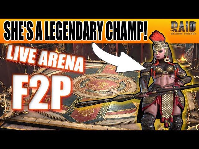 ALIKA SAVED ME! LIVE ARENA F2P! Raid: Shadow Legends