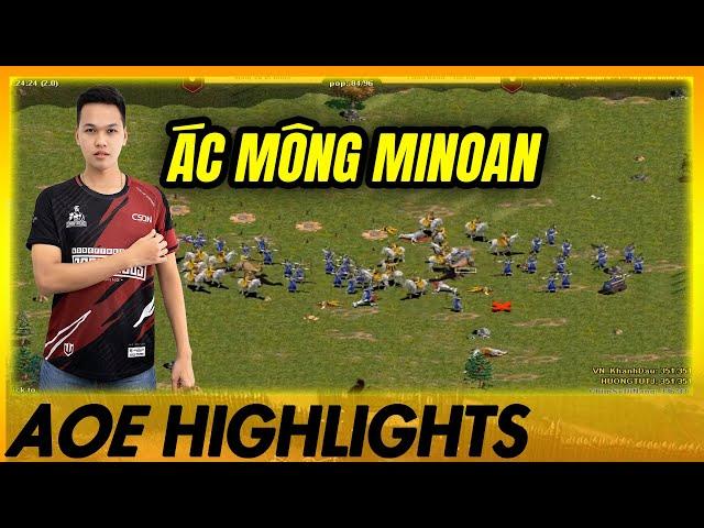 Cung A Minoan và SỰ BẤT BẠI của Chim Sẻ Đi Nắng | AoE Highlights #aoe