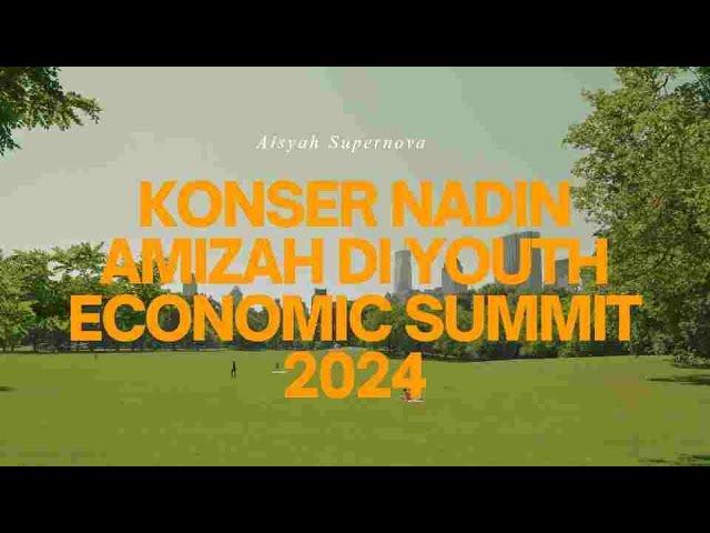 Konser Nadin Amizab di TIM (Youth Economy Summit)