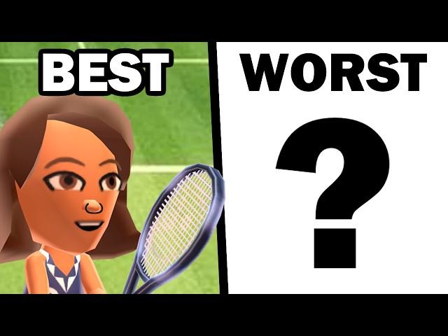 What's the LEAST popular Wii Sports sport?