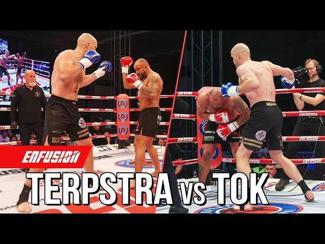 He completely 𝐃𝐄𝐒𝐓𝐑𝐎𝐘𝐒 him! | Martin Terpstra vs. Vladimir Tok | Full Fight Enfusion 106