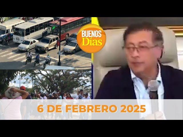 Noticias en la Mañana en Vivo ️ Buenos Días Jueves 6 de Febrero de 2025 - Venezuela