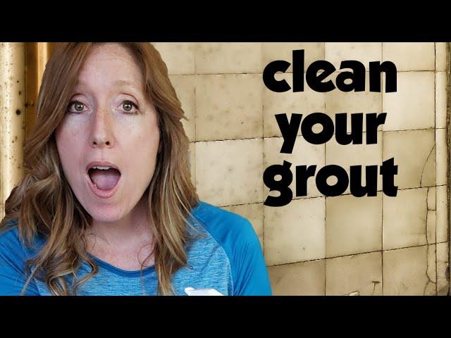 How to Clean Grout Without Killing your Back!