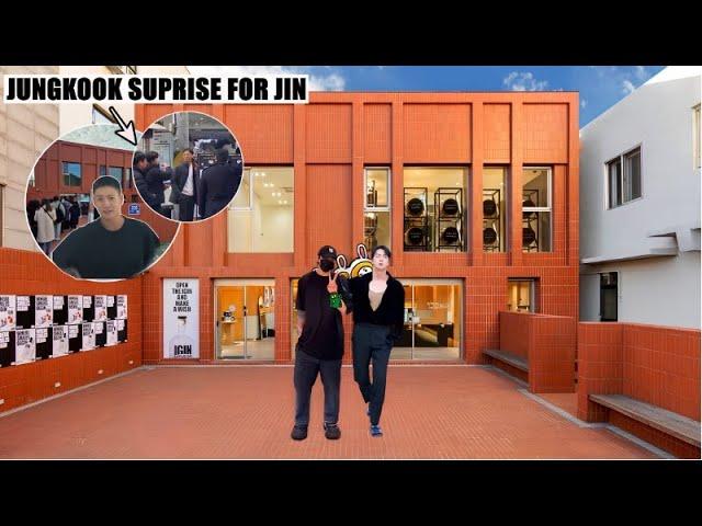 BTS Jungkook's Sweet SURPRISE at Jin's Business Opening!