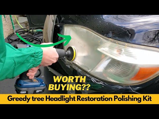 Greedy tree Headlight Restoration Kit, Car Headlight Cleaner and Restorer Kit | Worth Buying?