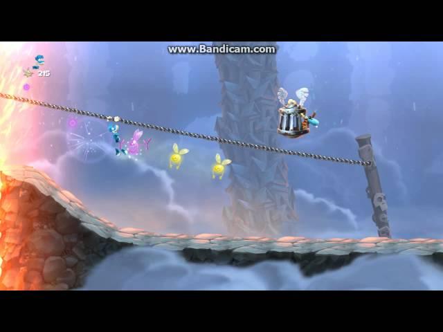 Rayman Legends (Спасите Селену) Улепетывай, если хочешь жить (Как собрать всех люмов)