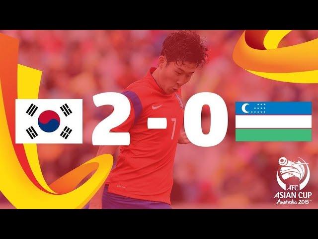 QF1: Korea Republic vs Uzbekistan - AFC Asian Cup Australia 2015