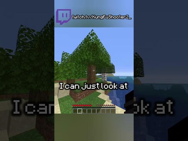 Minecraft, But I Get Blocks I Look At...