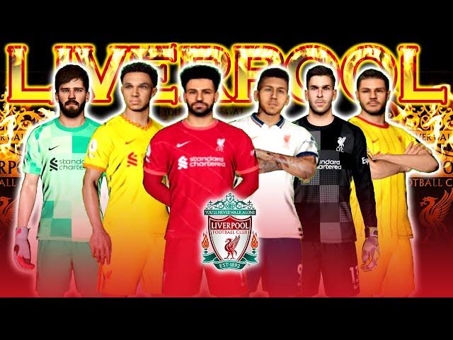 PES 2017 | LIVERPOOL NEW KITS SEASON 2021/2022