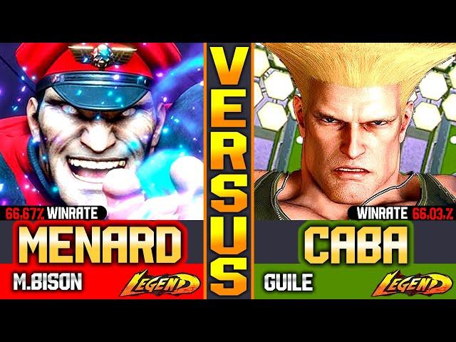 SF6 MenaRD (M.Bison Vs Guile) Caba ▰ High Level