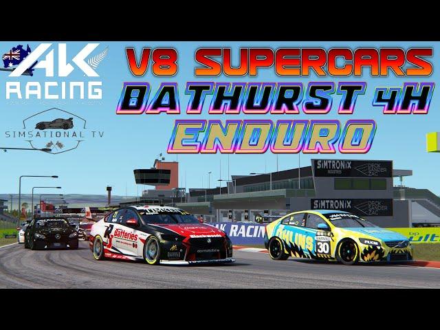 AK RACING - V8 SUPERCARS - QUALIFYING - BATHURST 4HOUR ENDURO- Round 4